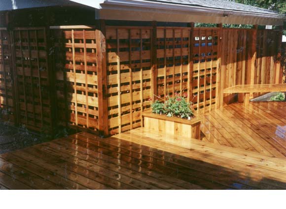 Wooden decks